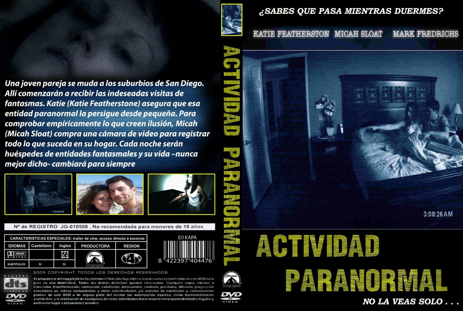 PELICULAS DISPONIBLES EN DVD ACTIVIDAD PARANORMAL PELICULAS DISPONIBLES EN DVD ACTIVIDAD PARANORMAL